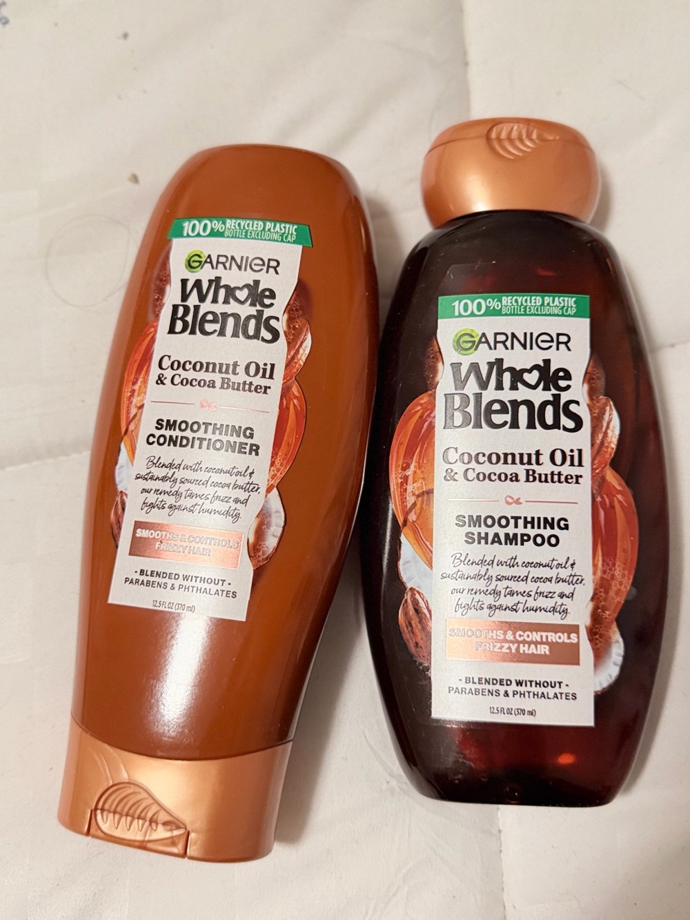 3 sets - garnier whole blends shampoo & conditioner